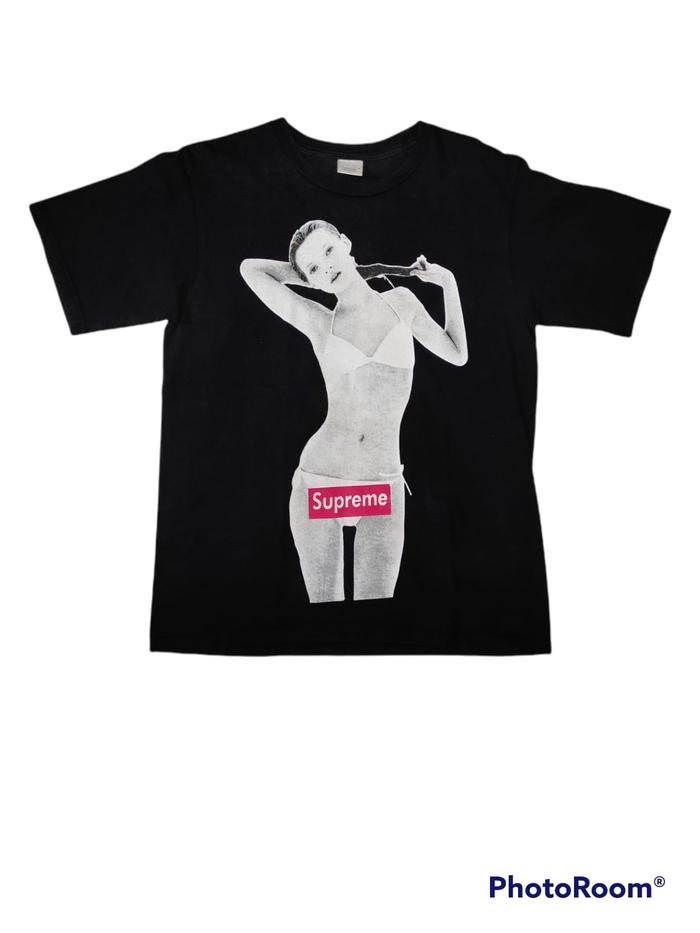 【XL】04ss SUPREME 10周年記念 ケイトモス ボックスロゴ TEE Supreme SUPREME シュプリーム 04SS 10th Anniversary Kate Moss Tee