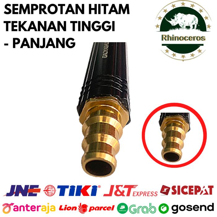 Gambar Semprotan Cuci Motor Mobil Tekanan Tinggi Hitam Semprotan 1/2-3/4 Inch - Panjang dari RhinocerosIndonesia undefined Tokopedia