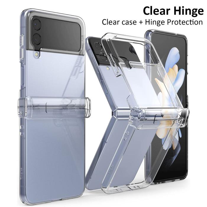 Gambar Case Samsung Galaxy Z Flip 4 Ringke Slim Casing Thin - Clear Hinge dari GET-WID undefined Tokopedia