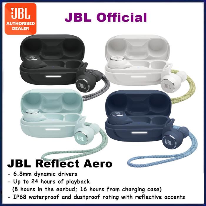 Gambar JBL Reflect Aero True Wireless TWS Noise Cancelling In-Ear Headphones - Black dari ORIGINAL IT SHOP undefined Tokopedia