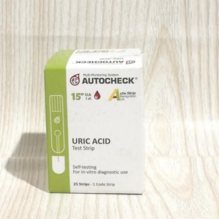 Gambar Strip Asam Urat Auto Check dari Swarna Datta Health Care undefined Tokopedia