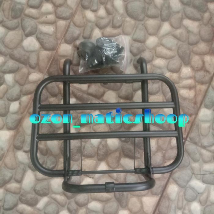 Gambar front rack yamaha fazzio - hitam dof, fazzio dari ozon_maticshop undefined Tokopedia