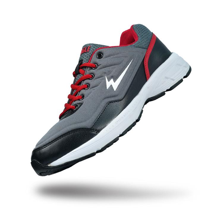 Gambar Sepatu Eagle Wildfire - Running Shoes - Abu Tua Merah, 40 dari Novilen Shop undefined Tokopedia