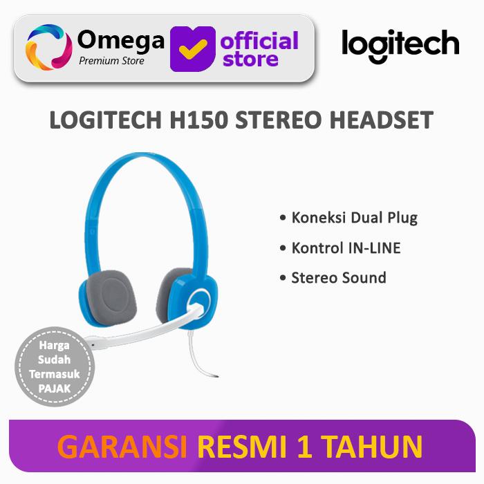 Gambar Logitech Stereo Headset H150 - Biru dari Omega Premium Store undefined Tokopedia