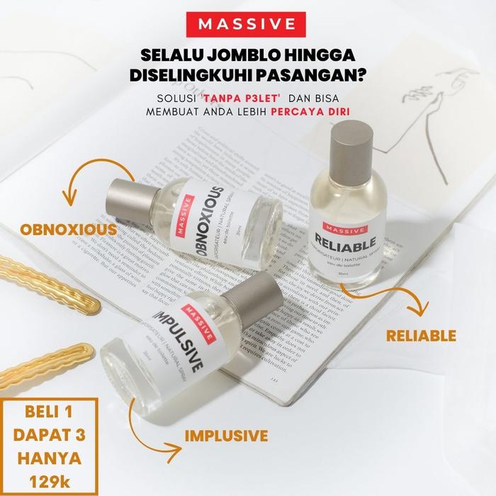 Gambar Massive Parfum Pria Wanita 35 Ml EDT Minyak Wangi Trendy Terviral - Obnoxious dari Official Parfum Indonesia undefined Tokopedia