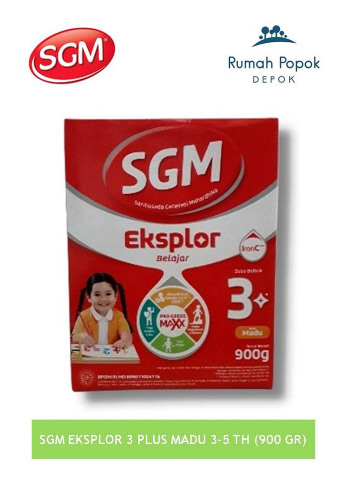 Gambar SUSU BUBUK SARI HUSADA SGM EKSPLOR 3+ MADU 3-5 THN (900 GR) dari Rumah Popok Depok undefined Tokopedia