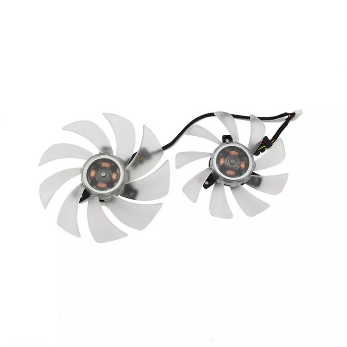 Powercolor Two Fans Jual Fan Kipas vga Powercolor RX 6700 xt HELLHOUND 85mm 95mm 4pin - 2 ...