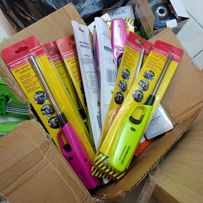 Jual gas korek api kompor kenmaster / pistol api / pematik api kompor ...
