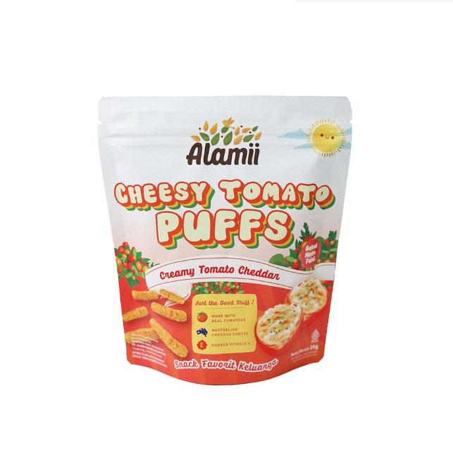 Gambar Alamii Puff 30gr Snack Bayi - Alamii Puffs - Cheesy Tomato Puff dari Little Ems Shop undefined Tokopedia