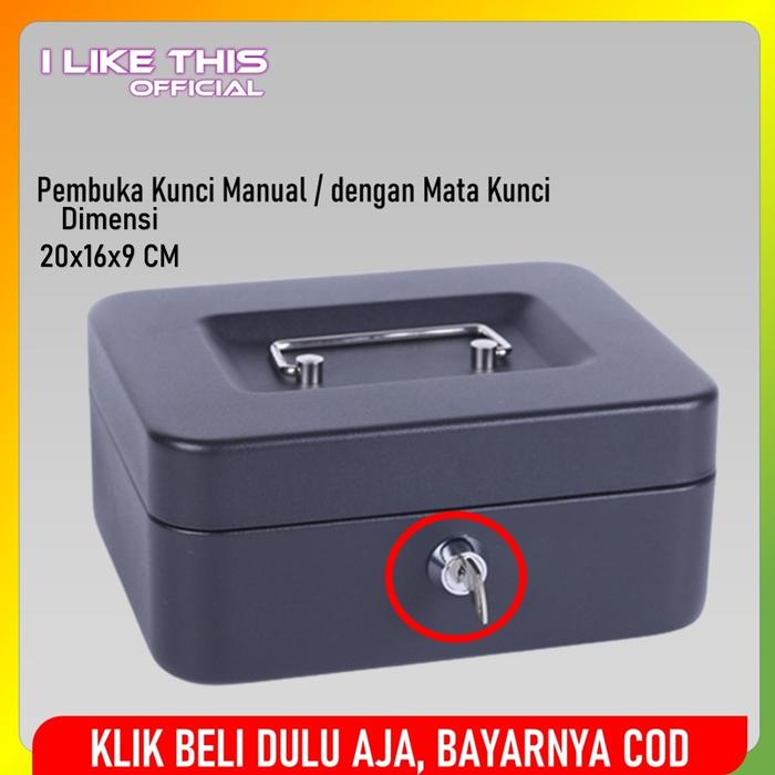 Gambar Brankas Mini Tempat Penyimpanan Uang Kotak Uang Perhiasan - Penyimpanan 1 dari I Like This undefined Tokopedia
