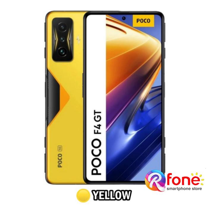 Gambar XIAOMI POCO F4 GT 12/256GB [12GB+ 256GB] NEW GARANSI RESMI - ✓ YELLOW, 12GB+ 256GB dari R-fone Mobile undefined Tokopedia