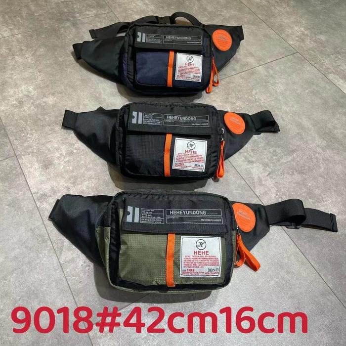 Gambar Waistbag pria merk HEHE full parasut dari Tomristore.id undefined Tokopedia