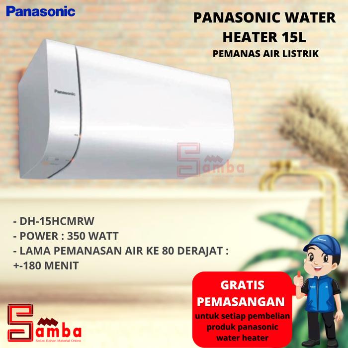 Jual PANASONIC WATER HEATER 15 Liter 350 WATT DC-15HCMRW | PEMANAS AIR -  Kota Tangerang Selatan - Samba_ | Tokopedia