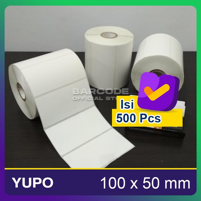 Gambar Kertas Label Yupo 100 x 50mm (Barang Freezer Anti Air Tahan Sobek) dari Barcode Store Solutions undefined Tokopedia