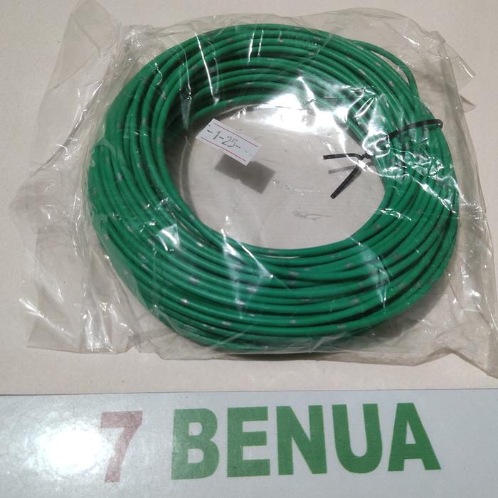 Gambar KABEL BODY/LAMPU/STARTER/ALARM MOTOR MOBIL WARNA HIJAU BINTIK 1.25MM dari 7benua undefined Tokopedia