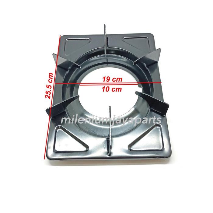 Gambar Tatakan Kompor Gas Quantum 3 Tungku / Dudukan Tungku Kompor Kotak Kaki - d 10 cm dari RUM@H TEKNIK undefined Tokopedia