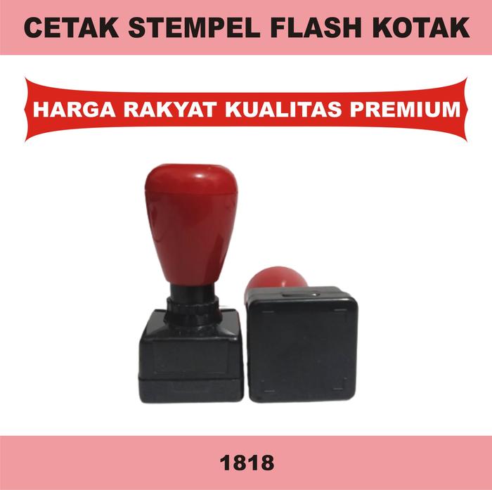 Gambar Cetak Stempel Flash Kotak - 1818 dari Sunny Stamp undefined Tokopedia