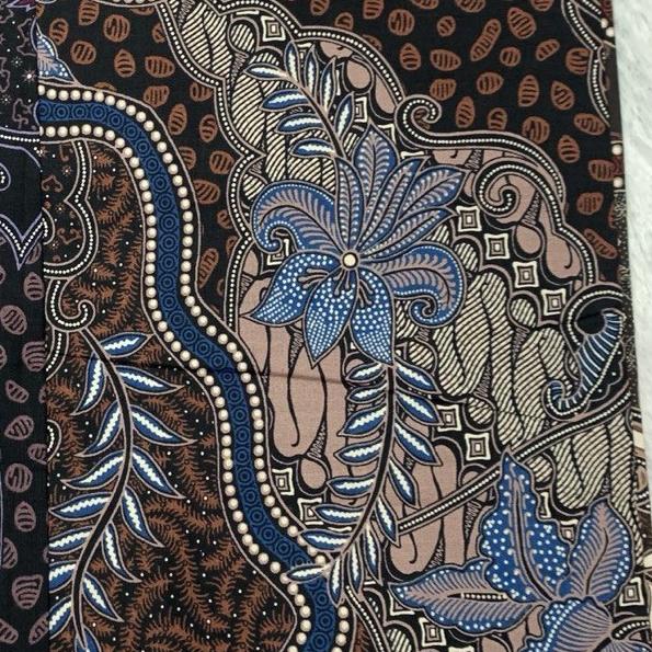 Gambar BAHAN KAIN BATIK KATUN PRIMISIMA METERAN PEKSI PASTEL - Biru dari Santoso textile undefined Tokopedia