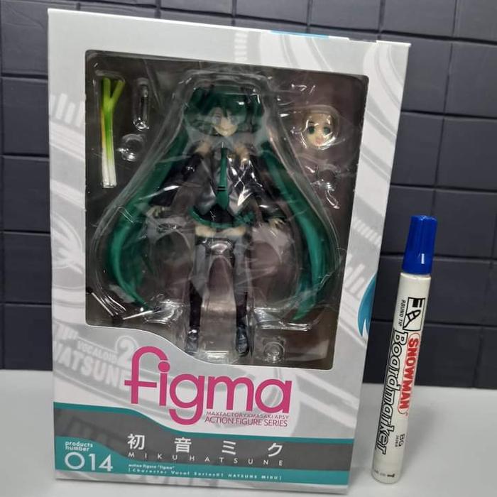 Gambar mainan action figure figma 014 vocaloid id hatsune miku dari Van Marvel Toys undefined Tokopedia