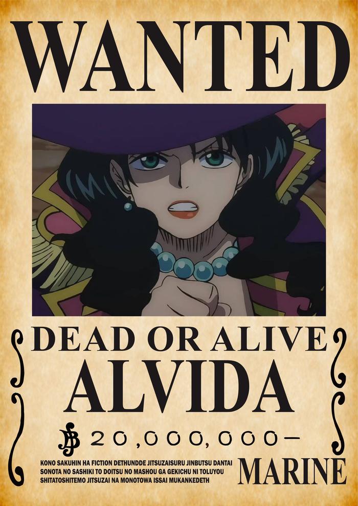 Gambar Wanted Poster Bounty Cross Guild Anime Manga One Piece Ukuran A4 HD - ALVIDA dari Zhaafirah72 undefined Tokopedia