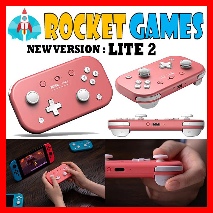 Gambar 8BitDo Lite 2 Bluetooth Gamepad Nintendo Switch Lite - PINK dari Rocket Games undefined Tokopedia