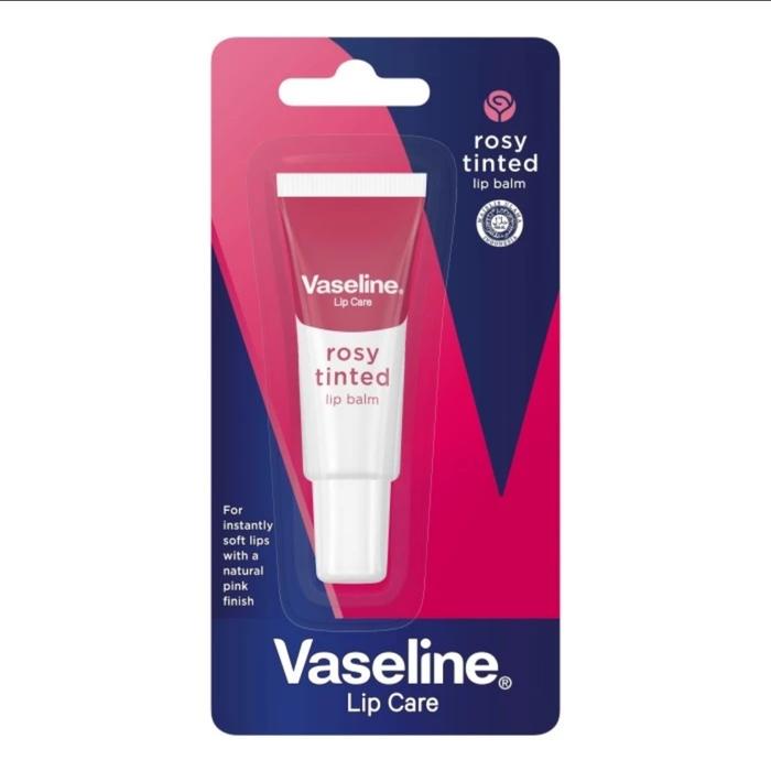 Gambar VASELINE Lip Care Lip Balm Lip Therapy Pelembab Pencerah Bibir 10gr - Biru Original dari The-Necessities undefined 4 Tokopedia