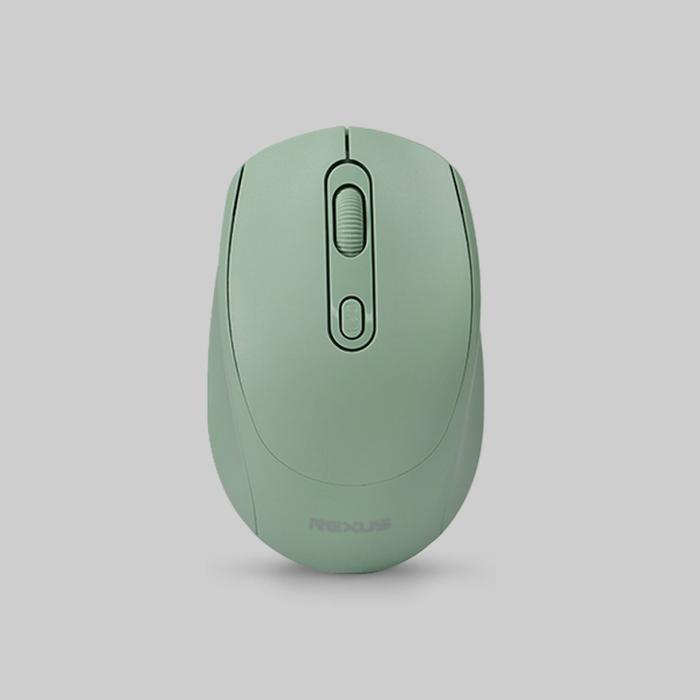 Gambar Mouse Wireless REXUS Q35 Silent Click | ITECHBALI - Hijau dari ITECHBALI KOMPUTER undefined Tokopedia