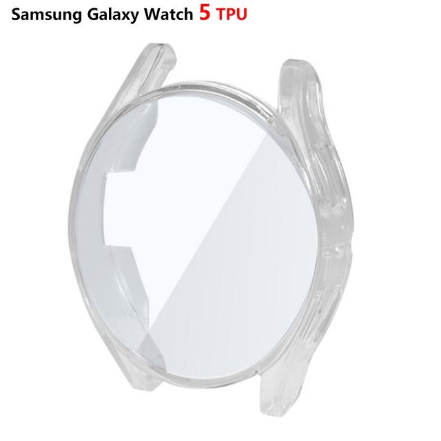 Gambar Samsung Galaxy Watch 5 40mm / 44mm / 5 Pro 44mm Soft Tpu Silicone Case - Transparant, Watch5 Pro 44mm dari Galeri88Shop undefined Tokopedia