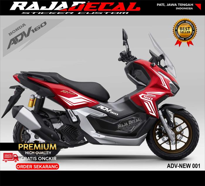 Gambar Sticker Striping HONDA ADV 160 Cutting Stiker ADV 160 Simple ADV 001 - Putih dari RajaDecal undefined Tokopedia