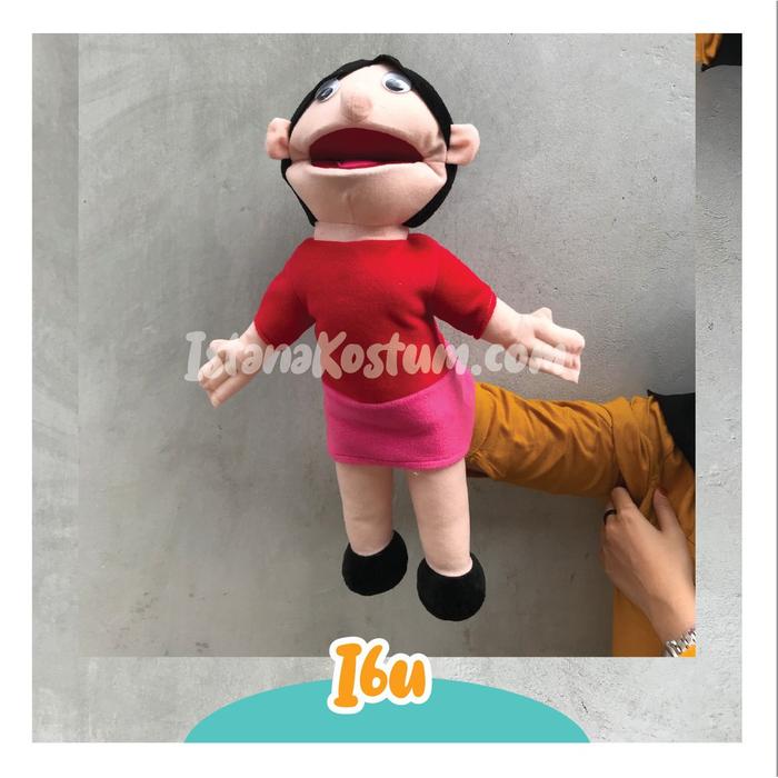 Gambar Boneka Tangan Muppet 50cm Karakter Kakak|Peraga Dongeng|Hand Puppet - IBU dari Clamby Doll undefined Tokopedia