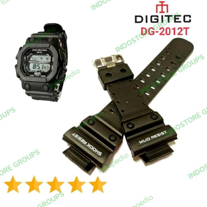Gambar Strap tali jam tangan Digitec 5012 DG-5012T Digitec DG5012T DG 5012T dari INDOSTORE GROUPS undefined Tokopedia