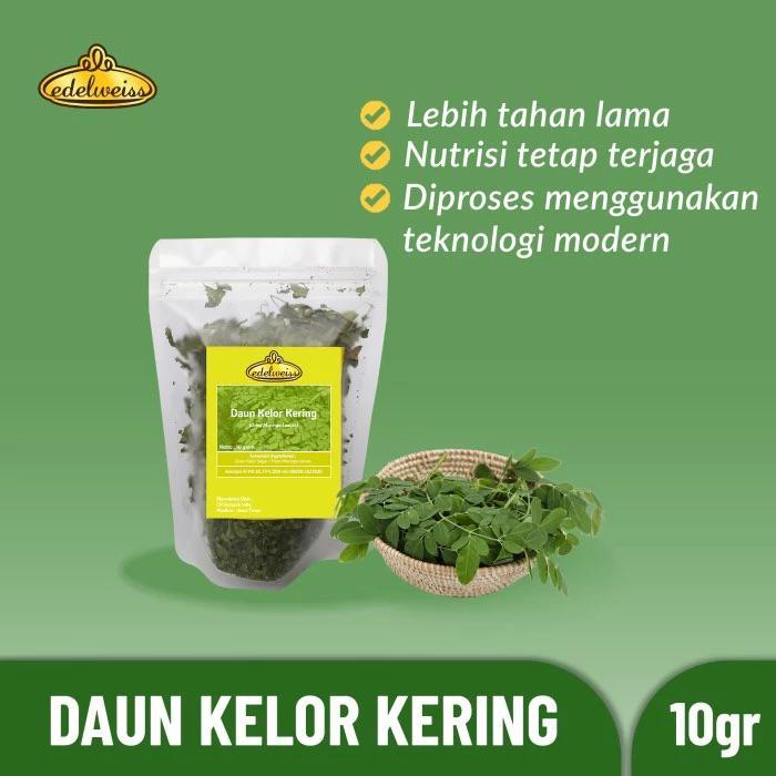 Gambar Daun kelor kering dried moringa leaves 10gr - 10 gram dari Daporpedia undefined Tokopedia