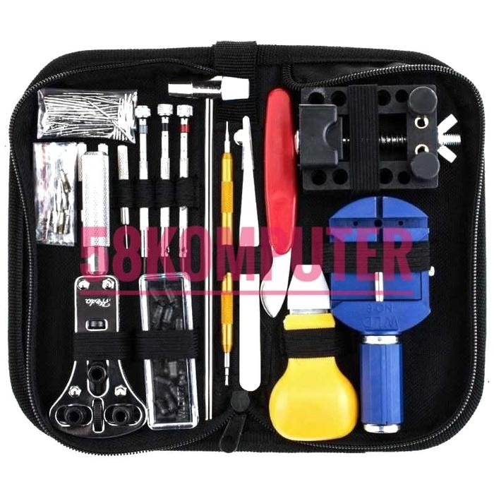 Gambar Watch Repair Tool Kit set Alat Servis Jam Reparasi Jam Tangan Lengkap - 148 in 1 dari 58KOMPUTER undefined Tokopedia