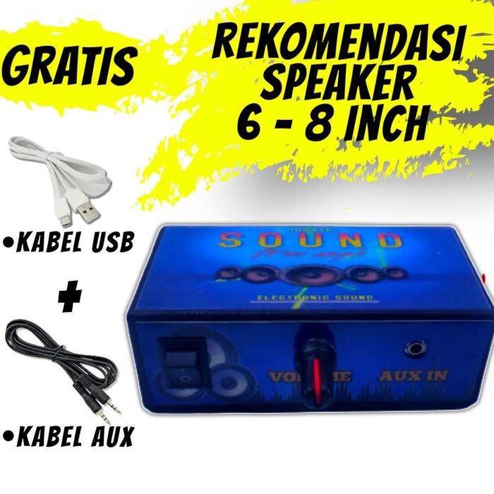 Gambar New Power Amplifier Bluetooth Stereo Ampli Mini Karaoke Home Teater - AMPLI MINI dari hometheater60 undefined Tokopedia