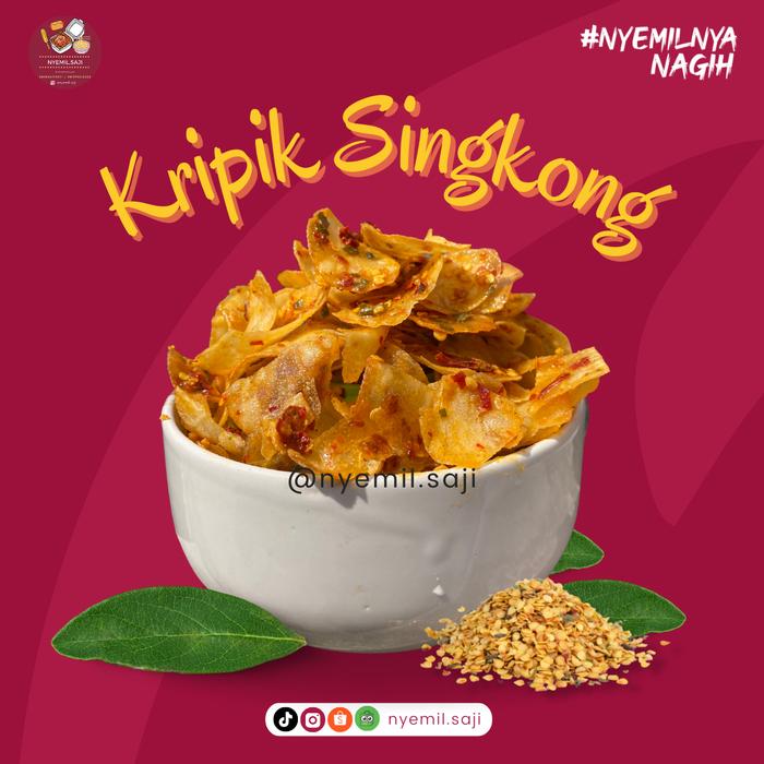 Gambar CEMILAN BASRENG MAKARONI NYEMILSAJI - Kripik Singkong, ORI GA PEDAS dari NYEMIL SAJI undefined Tokopedia