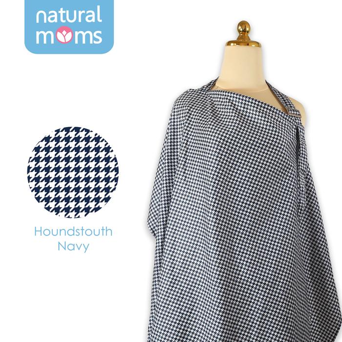 Gambar Apron Menyusui Nursing Cover Natural Moms - Houndstooth dari Natural Moms Indonesia Official Shop undefined Tokopedia