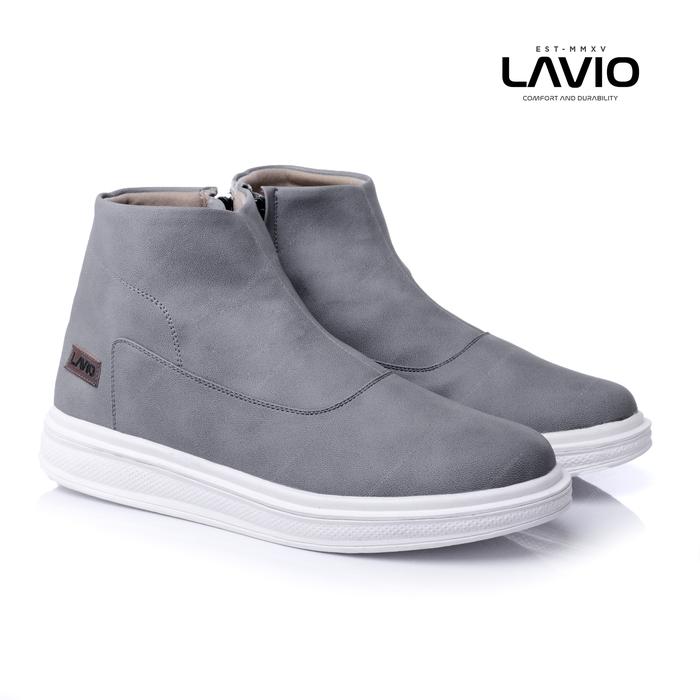 Gambar Sepatu Boots Wanita Model Fashion Korea Kekinian Lavio Davina - orchid abu, 36 dari Lavio Indo Official undefined Tokopedia