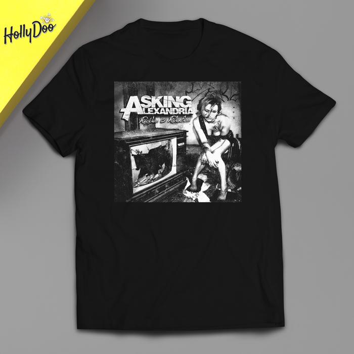 Gambar Asking Alexandria Reckless & Relentless Cover Album Kaos Size S-XXXL - S dari HollyDoo undefined Tokopedia