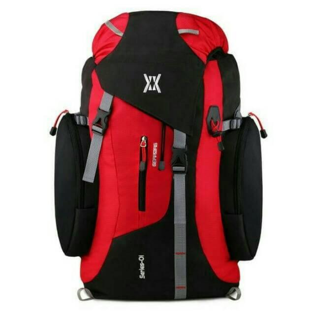 Gambar Tas Gunung Gear Bag / Tas Camping outdoor - Merah dari BAGTOBAG99 undefined Tokopedia