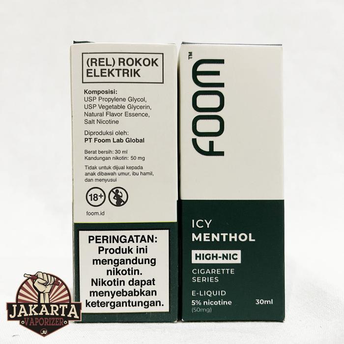 Gambar [50MG SALT] FOOM ICY MENTHOL SALTNIC 30ML 50MG BY FOOM LAB dari jakartavaporizer undefined Tokopedia