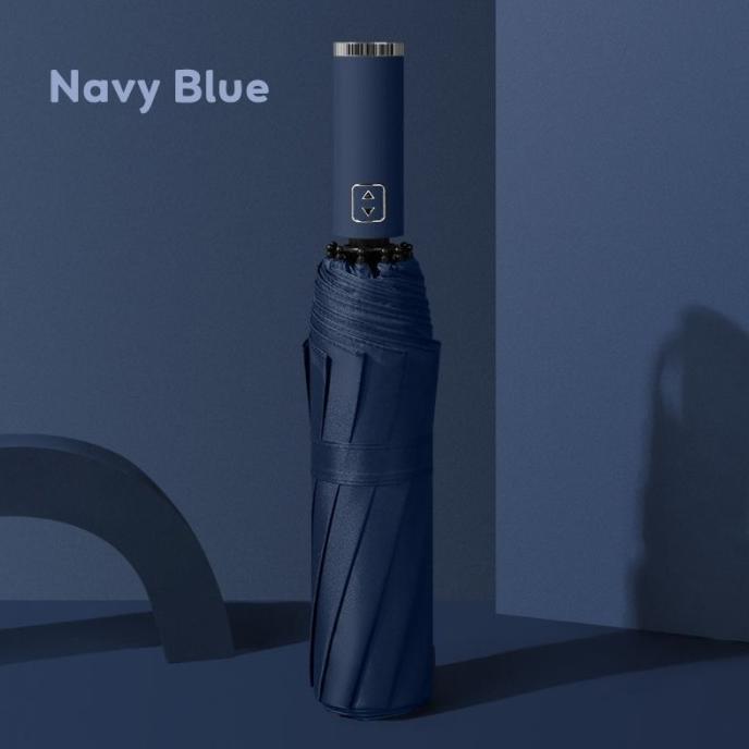 Gambar New Stock Payung Jumbo Lipat Otomatis Buka Tutup 10 Jari Anti Uv Tahan - Hitam Jumbo dari Erabaru,shop undefined Tokopedia