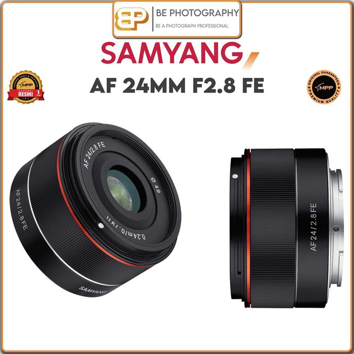 Samyang Af 24mm F28 Fe For Sony Lensa Samyang Af 24mm F28 Fe