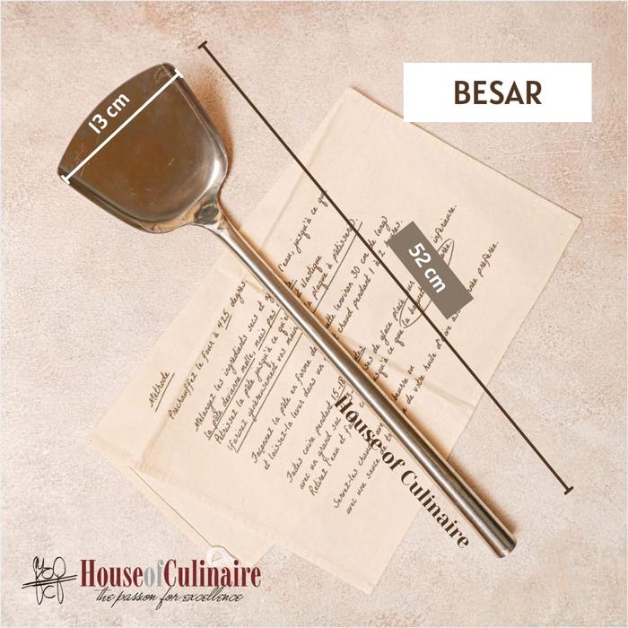 Gambar Sutil Sodet Susuk Stainless Jumbo Besar Katel Kuali Wok Wajan - Besar #1 dari houseofculinaire undefined Tokopedia