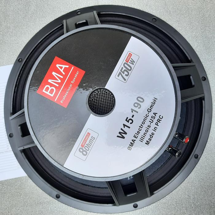 Gambar Speaker 15 inch ORIGINAL BMA W-15 190 dari Data Electro undefined Tokopedia