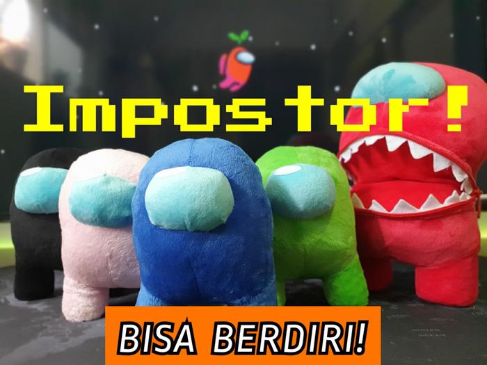 Gambar Boneka Game Among Us - Merah Muda dari Lapak Zeze undefined Tokopedia