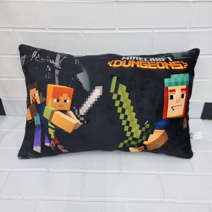 Gambar Bantal Kotak 58 Minecraft - F dari Aimee Bag & Plush Toys undefined Tokopedia