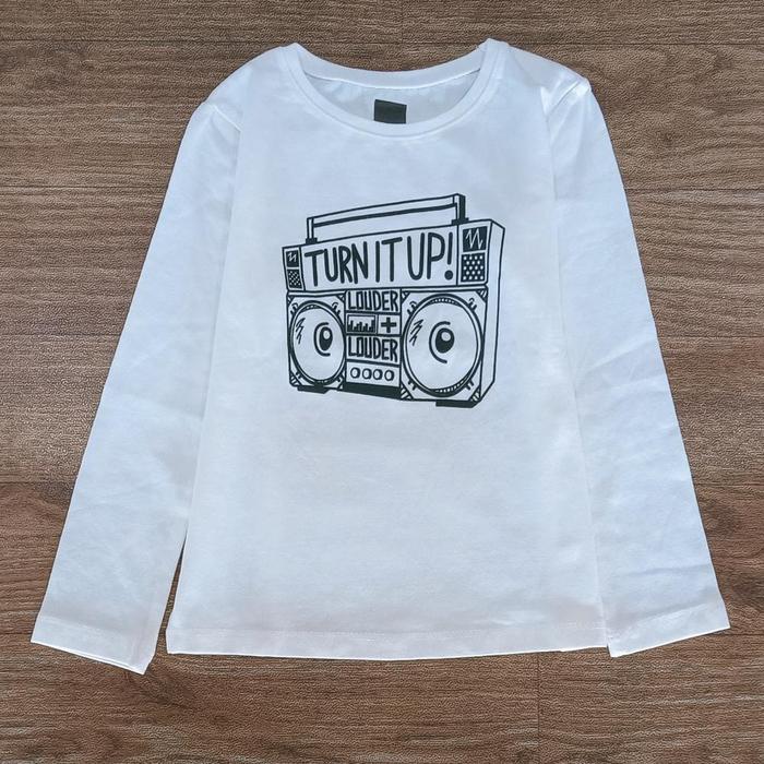 Gambar Kaos Lengan Panjang Anak Laki Laki HM HnM - turn it up, 2-4y dari saka fashion branded undefined Tokopedia