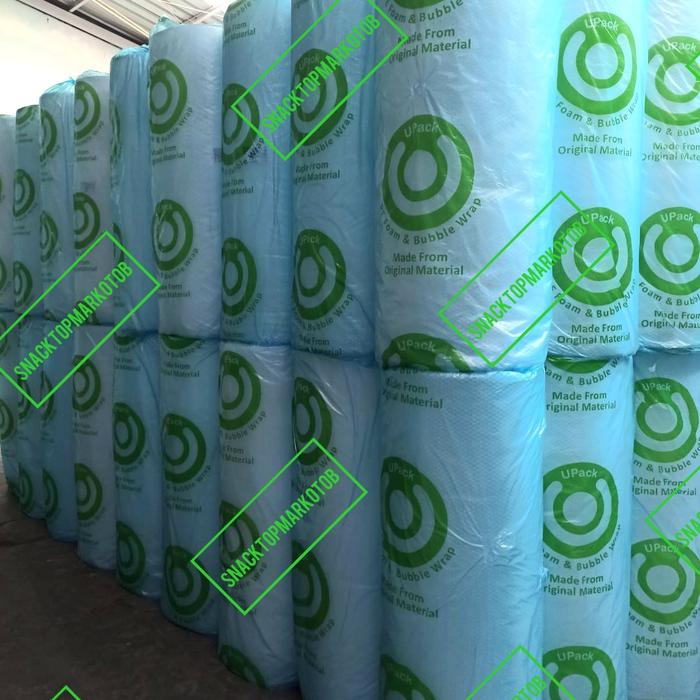 Gambar Bubble Wrap Bubblewrap Putih Bening Murah Bagus 50M x 125cm Bandung - UPACK CAP HIJAU dari Serba Fair undefined Tokopedia