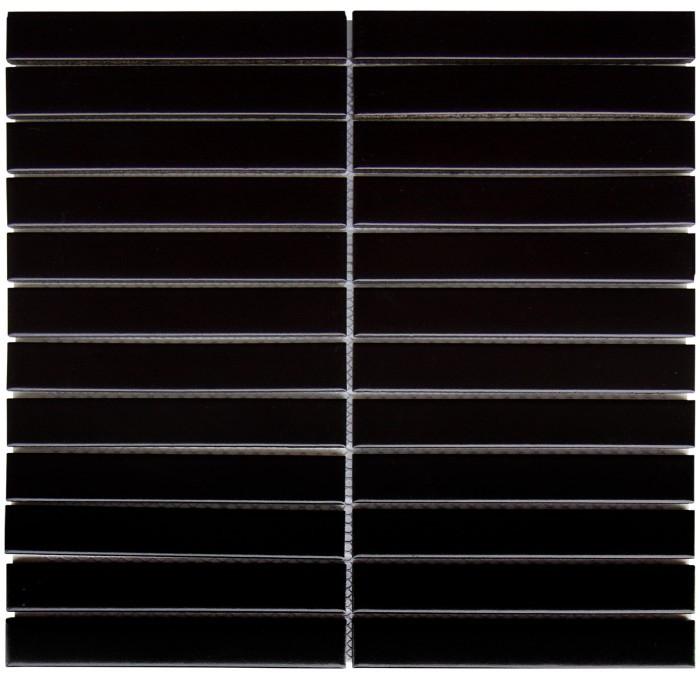 Gambar Keramik Dinding Dapur Mosaic Venus Type Pottery Long Striped Black dari Mitra Bangunan13 undefined Tokopedia