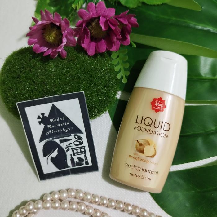 Gambar Viva Liquid Foundation With Bengkuang Extract - Kuning Langsat dari Kedai Kosmetik Almashyra undefined Tokopedia